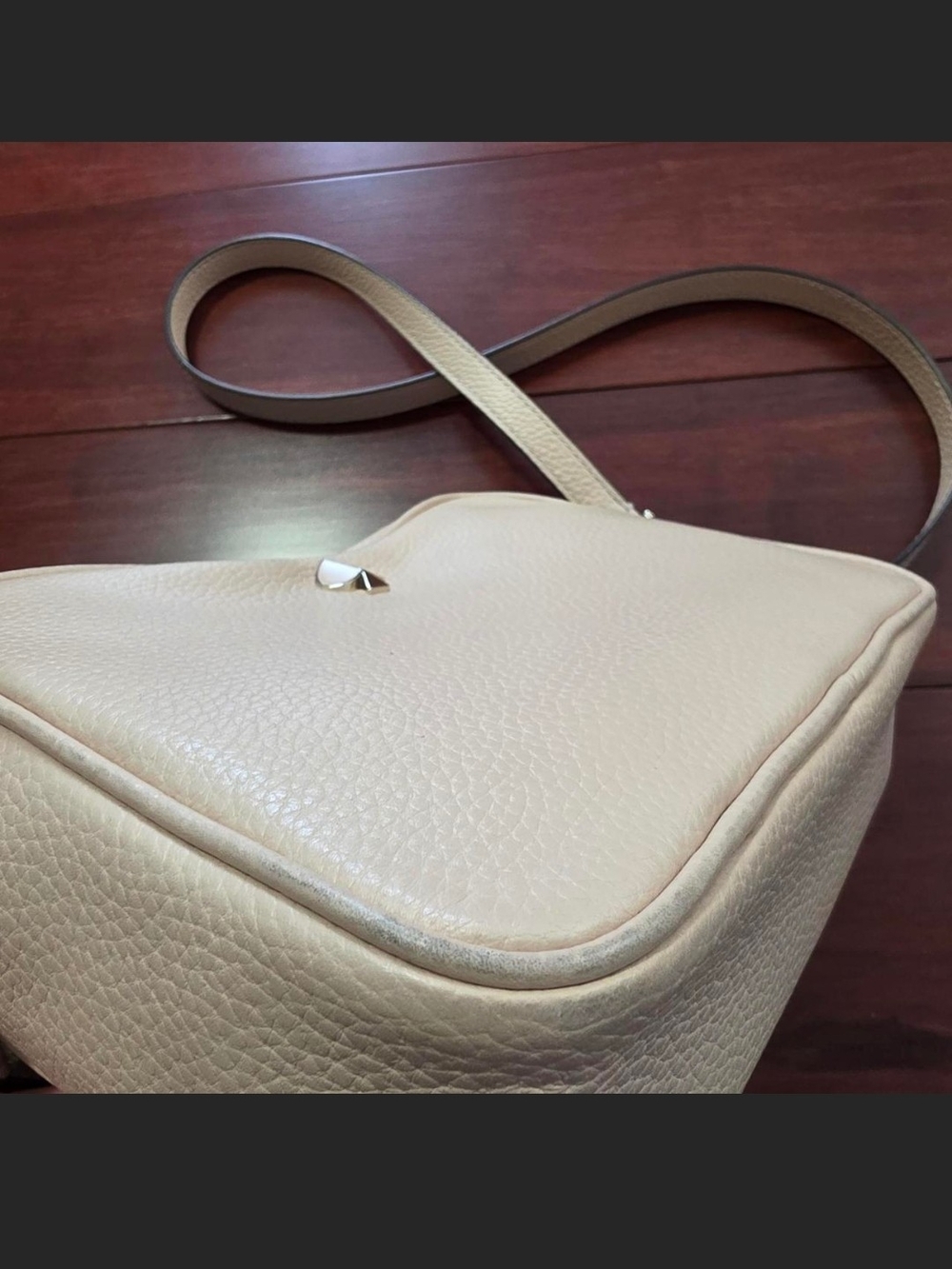 Kate Spade Pebbled Leather Crossbody Bag in Light Pink - Picture 7 of 9